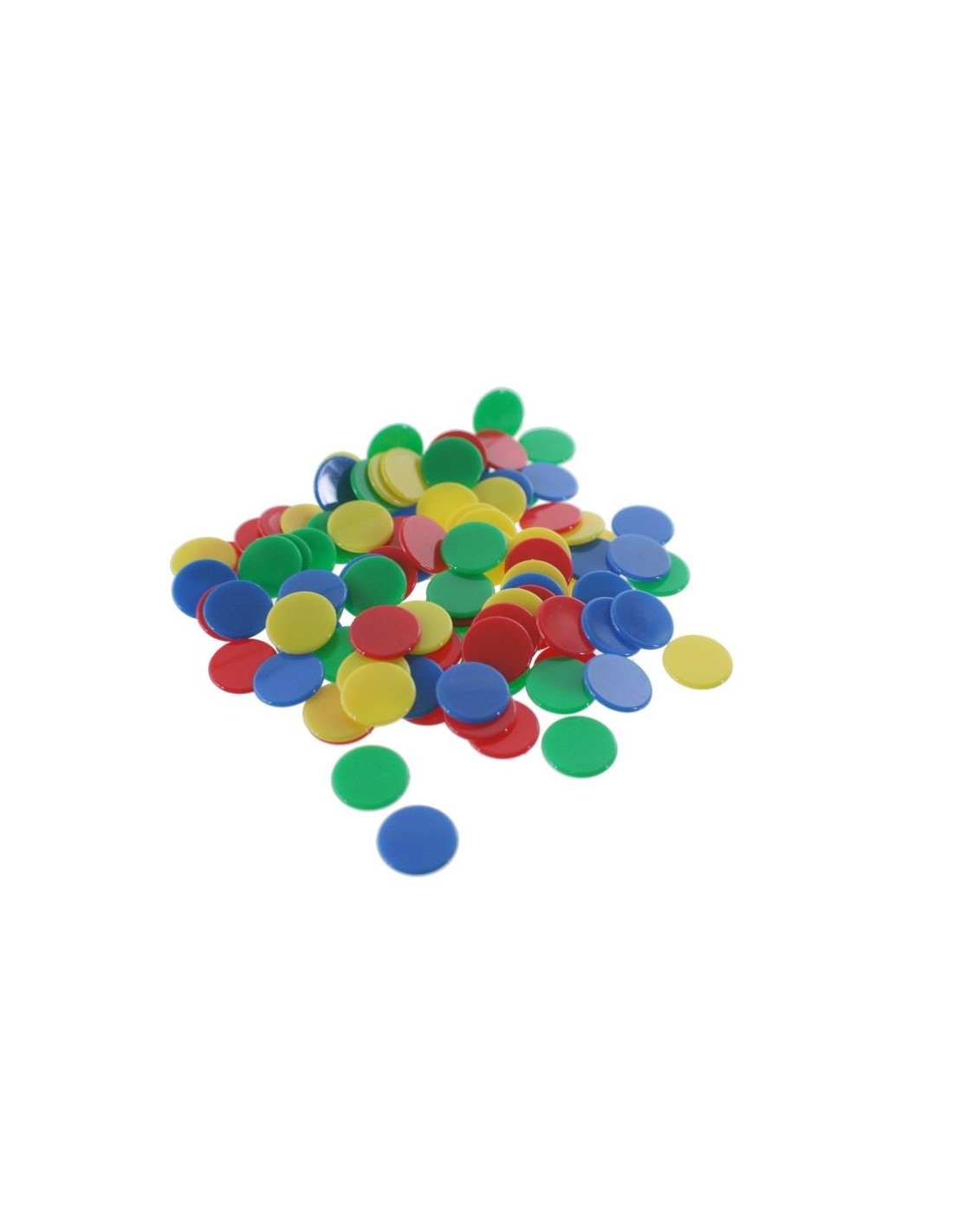 Fichas parchís 100 uds en 4 colores surtidos : : Juguetes y juegos