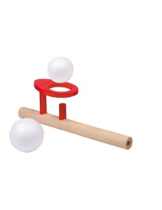 Jouet de jeu de moteur compétence en bois avec de boules coulissantes